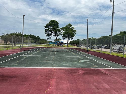 Basketball Tennis Courts